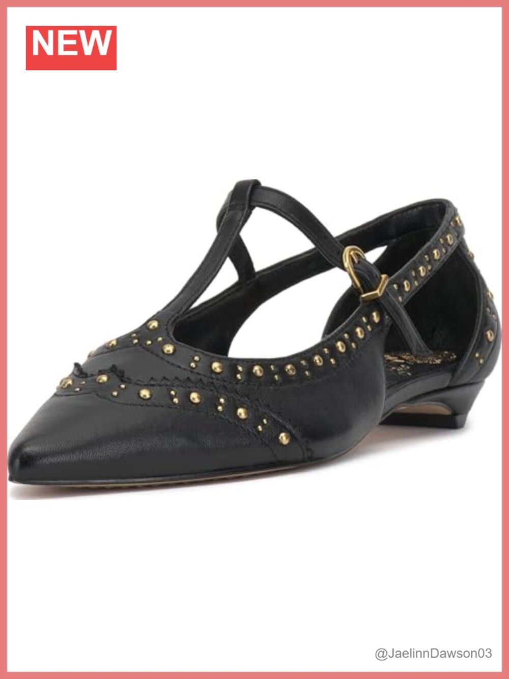 Vince Camuto Valkie Studded Kitten Heel Mule